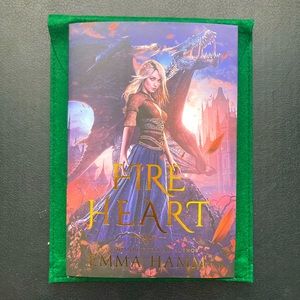 Bookish Box Fire Heart by Emma Hamm